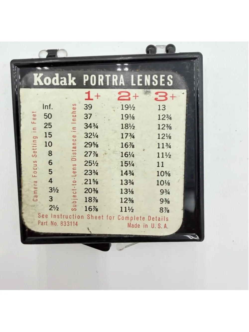 Kodak Portra Lenses Ednalite Gold Heritage Camera Filter Lot 6 USA